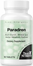 Paradren Vegetarian Alternative to Adrenal Complex II - Trace Nutrients #1021 (90 tabs) or #1021-B (180 tabs)